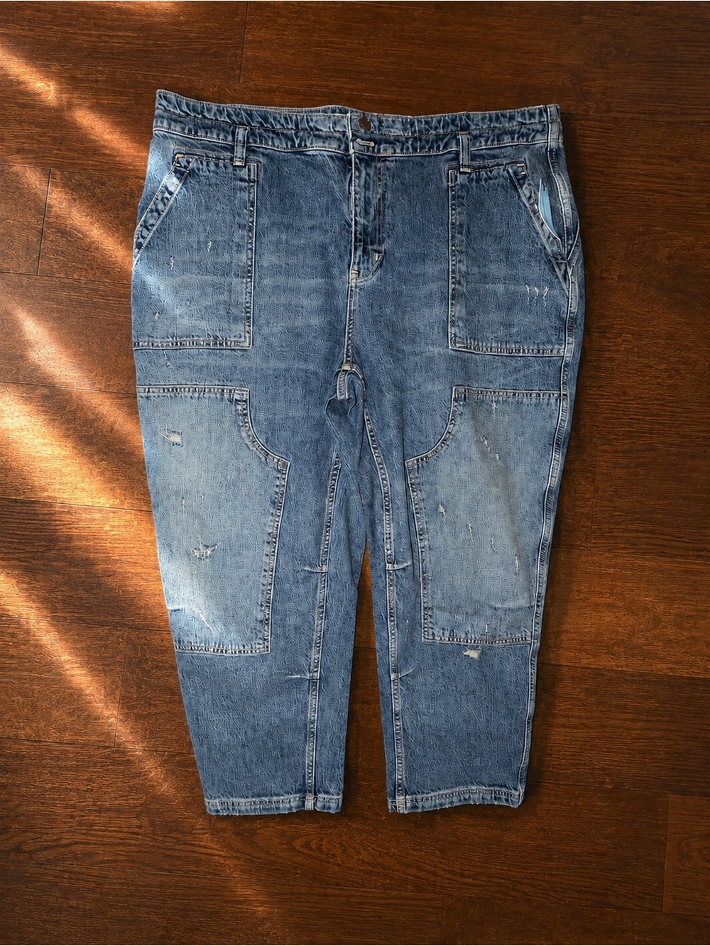 Pilcro by Anthropologie Women’s Barrel Style Cropped Jeans Sz 20W NWT